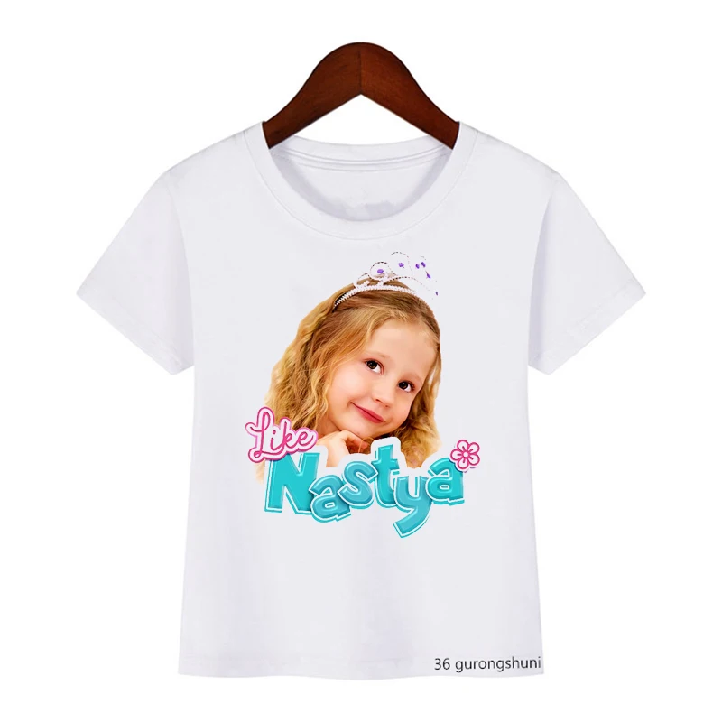 

2022 White Kawaii Cartoon Print Short Sleeve T-shirt for Girls Fashion Cute Lovely Clothes