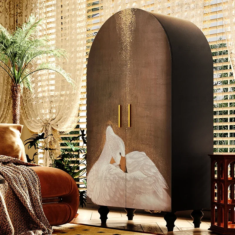 Роскошные современные шкафы скандинавские подвесные для показа одежды вешалка