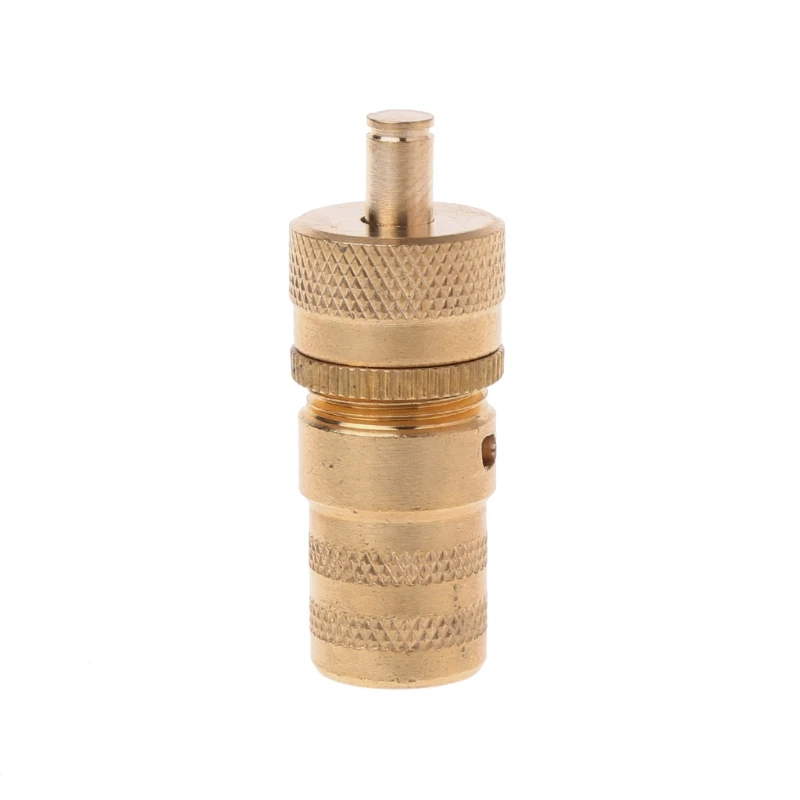 

QILEJVS 1Pc 4WD Outlet Universal Off-road Automatic Brass Tire Deflator Valve Adapter 6-30 PSI for Car Tire Repair Tools New