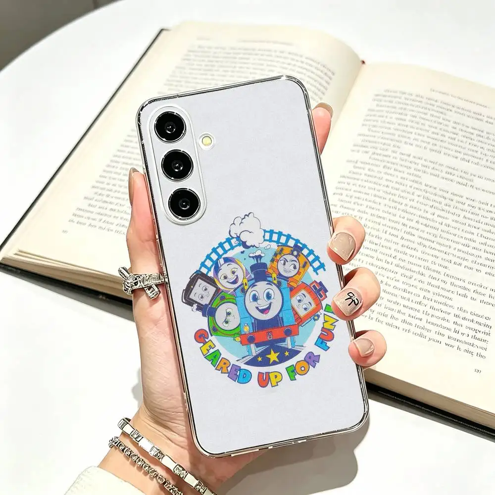 Прозрачный мягкий силиконовый чехол для телефона T-Thomas and Friends для Samsung Galaxy A71, A70, A52, A51, A40, A30 (art.: 3920db105686f) - 3920db105686f