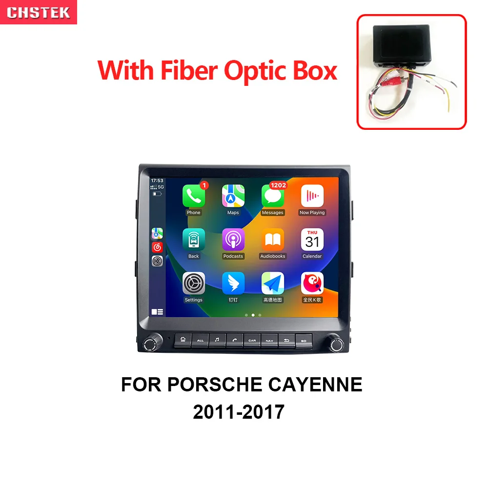 Автомобильный радиоприемник CHSTEK Android 13 Carplay для Porsche Cayenne II 2011-2017 мультимедийная