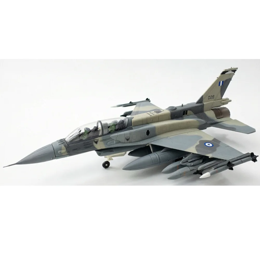 Фото Модель истребителя F-16D США, масштаб 1:72, литая под давлением, из сплава, готовая игрушка, подарок для мальчика, декор для рабочего стола №4