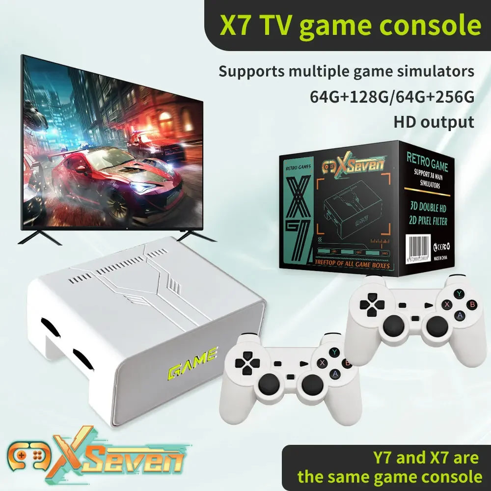 Игровая консоль X7, портативная беспроводная | AliExpress