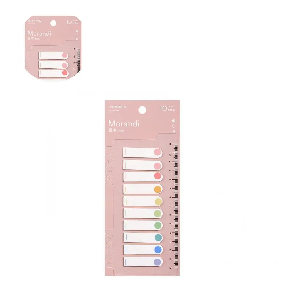

Practical Sticky Notes Eye-catching Lasting Color Sticky Tabs Super Sticky Notes Index Tabs for Office Memo Stickers