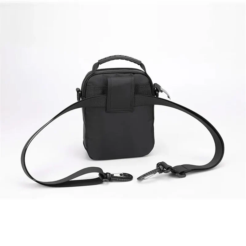 Men Small Shoulder Bag Male Diagonal Crossbody Bag Lightweight Mini Waterproof Nylon Multifunction Mobile Phone Waist Pack