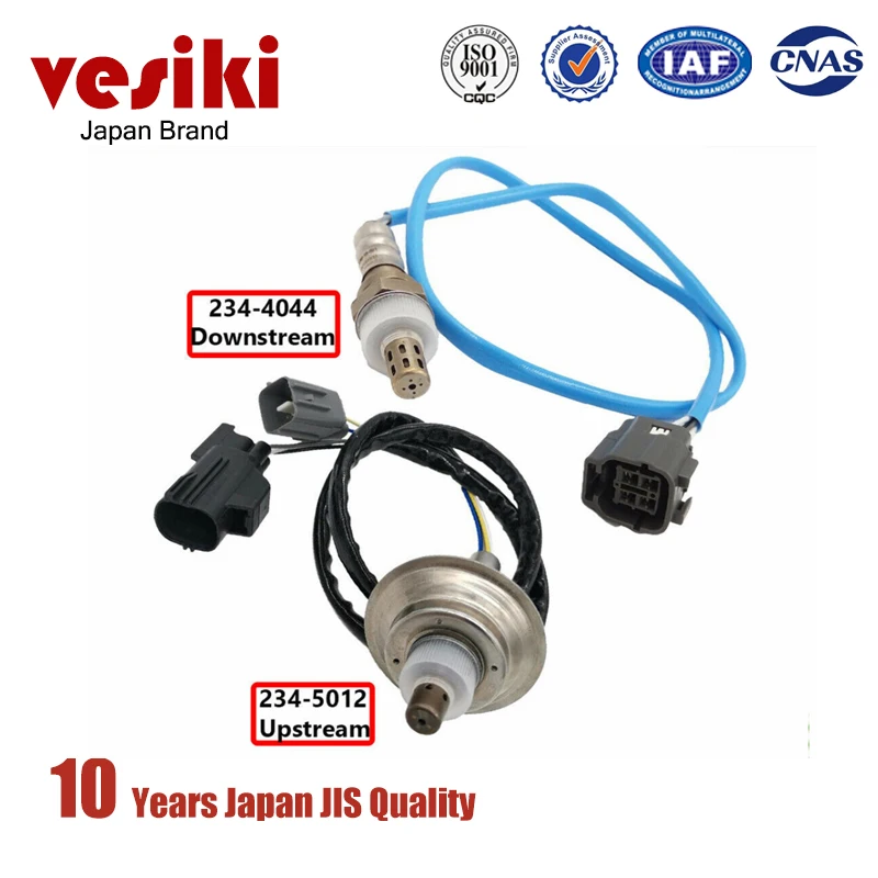 

2 pcs 2345012+ 2344044 L33L188G1E9U, L3BT188G1 Upstream Downstream Oxygen Sensor For Mazda CX-7 2007-2012 2.3L Trurbo
