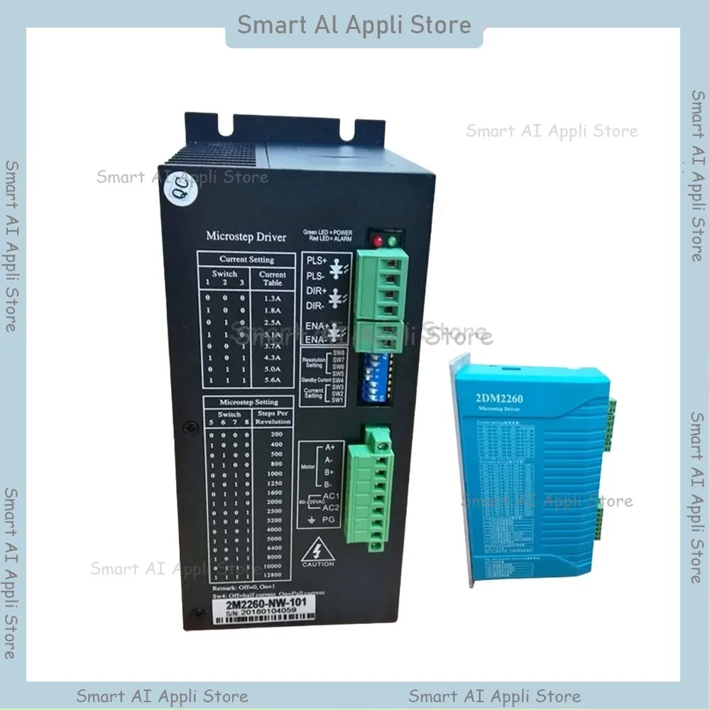 Фото 2DM2260 Высоковольтный драйвер шагового двигателя 110V 2M2260 AC 220V 2DM2280 универсальная модель №1