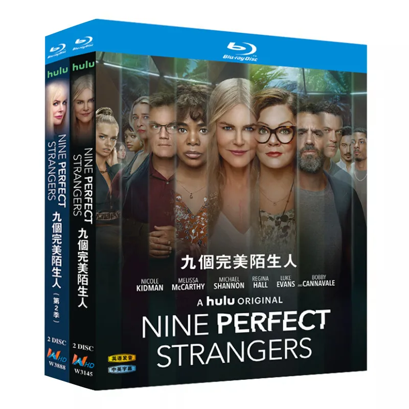 Фото Коллекционный набор Blu-ray Ultra HD: Сериал «Девять идеальных незнакомцев», сезоны 1-2, на дисках BD №1