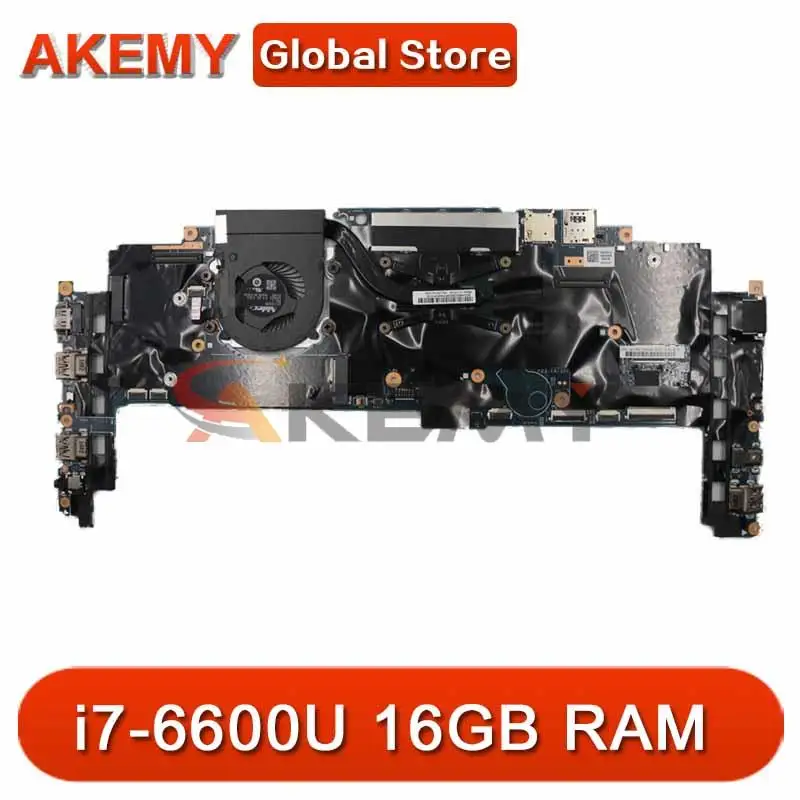 

Материнская плата для ноутбука Lenovo Thinkpad X1 Yoga наименьшего поколения, 16 ГБ ОЗУ, FRU 00JT811 01LV888 00JT815 01LV889 00JT830 00JT834