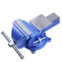 3inch cast iron bench vise 360 degree swivel base with anvil vice rotary adjustable bench vise vice