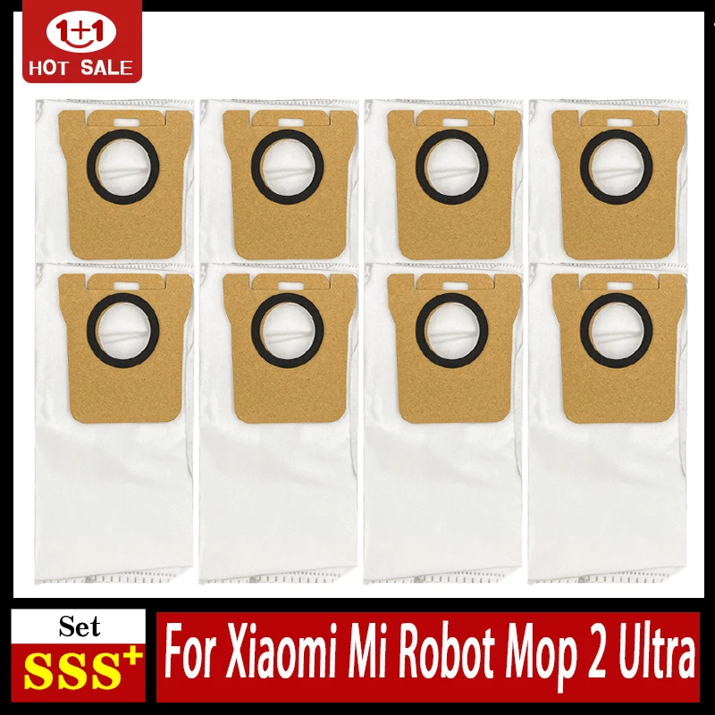 

For Mi Robot Mop 2 Ultra Dust Bag Accessories Robot Vacuum Cleaner Mijia STYTJ05ZHM Trash Bag Vacuum bag Replacement Part
