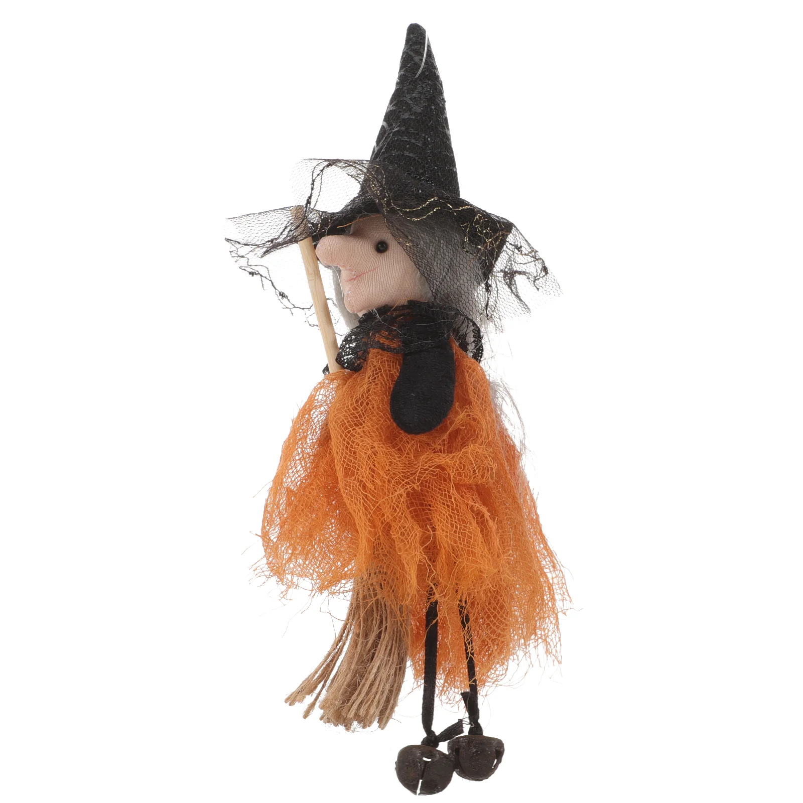 

Witch Festival Halloween Decor Household Figurine Suspending Wooden Hanging