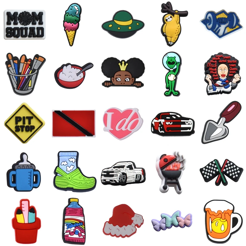 

Decorations for Crocs Boy Shoes Accessories Shoe Charms Women Charm Gifts Men Set Jeans Girl Wholesale Bulk Kids Para Pins Packs