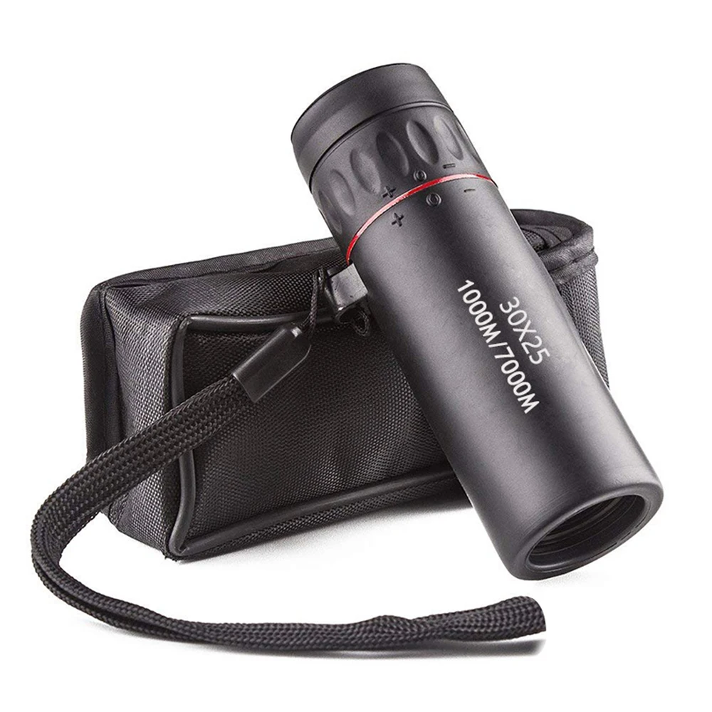 

High Definition Monocular Telescope 30X25 Waterproof Mini Portable Military Zoom 10X Scope For Travel Hunting