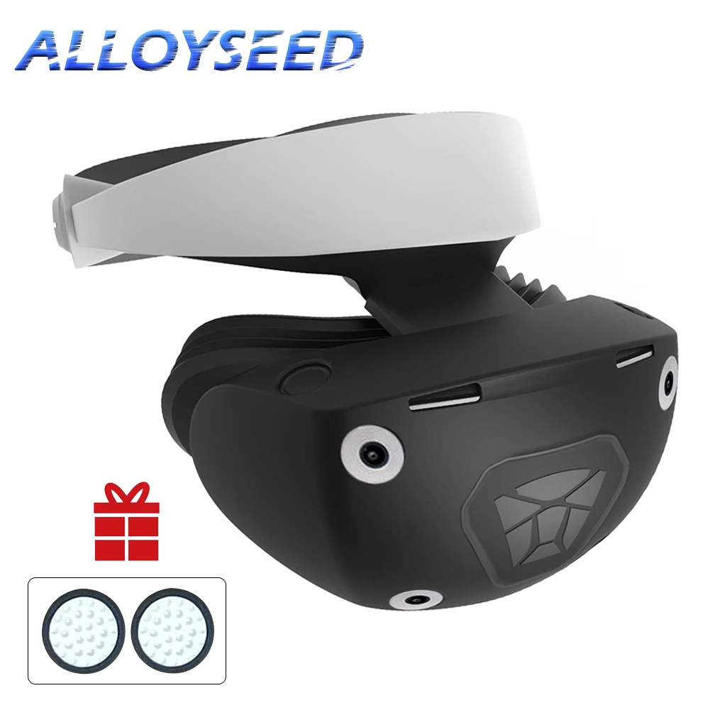 

Совершенно новый чехол для шлема PS VR2, силиконовый чехол для гарнитуры, Сверхлегкий утолщенный защитный чехол, Аксессуары для PS VR2