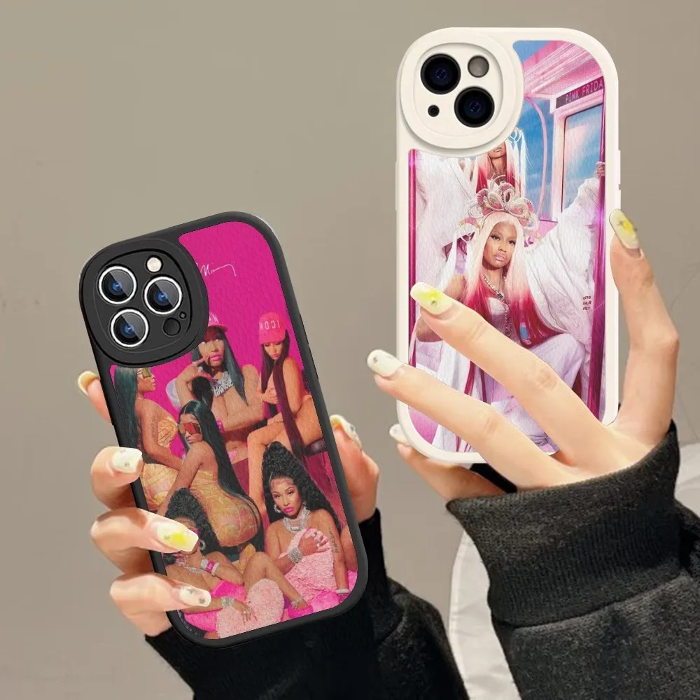 Hot Singer N-Nicki M-Minaj Phone Case Hard Leather For IPhone 16 15 14 13 12 Mini 11 Pro Max Xs X Xr 7 8 Plus Fundas