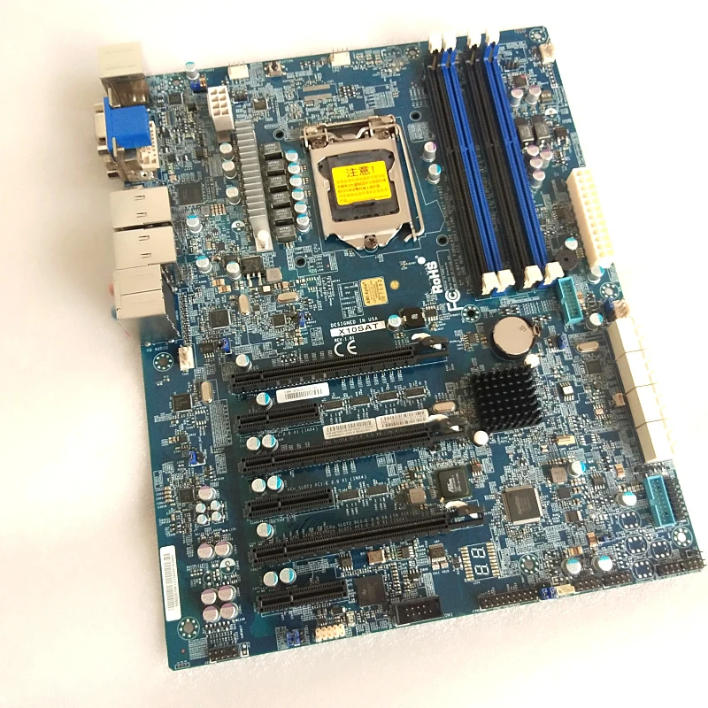 

X10SAT For Supermicro Workstation Motherboard Support E3-1200 V3/V4 4th/5th Gen i7/i5/i3 Processors SATA3 USB 3.0 LGA1150 DDR3