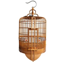 wide style thrush bird cage guizhou kaili old bamboo high end handmade accessories big brother qi ge thrush large luxury bird