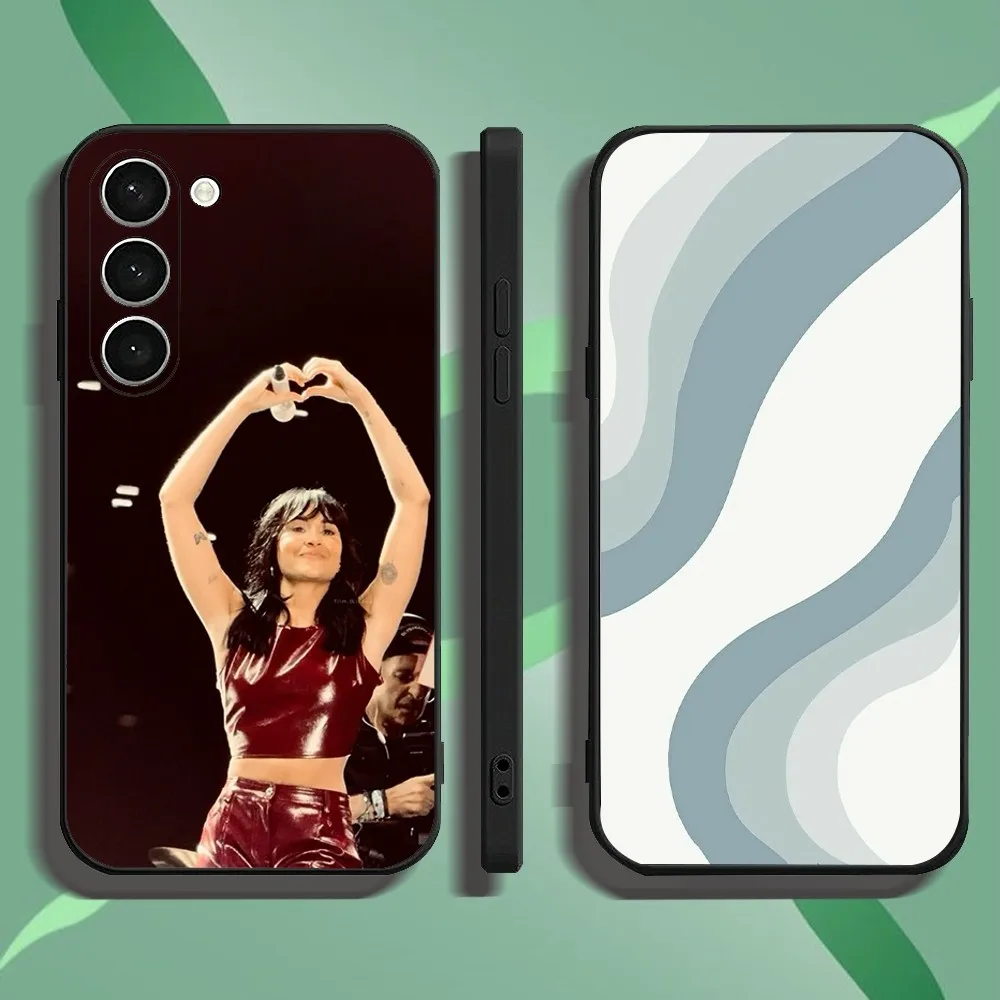 A-Aitana Singer P-Portrait Phone Case For Samsung Galaxy A52 A12 A51 S21 Edge S22ULTRA S23 S20LITE Plus Ultra Black Cover
