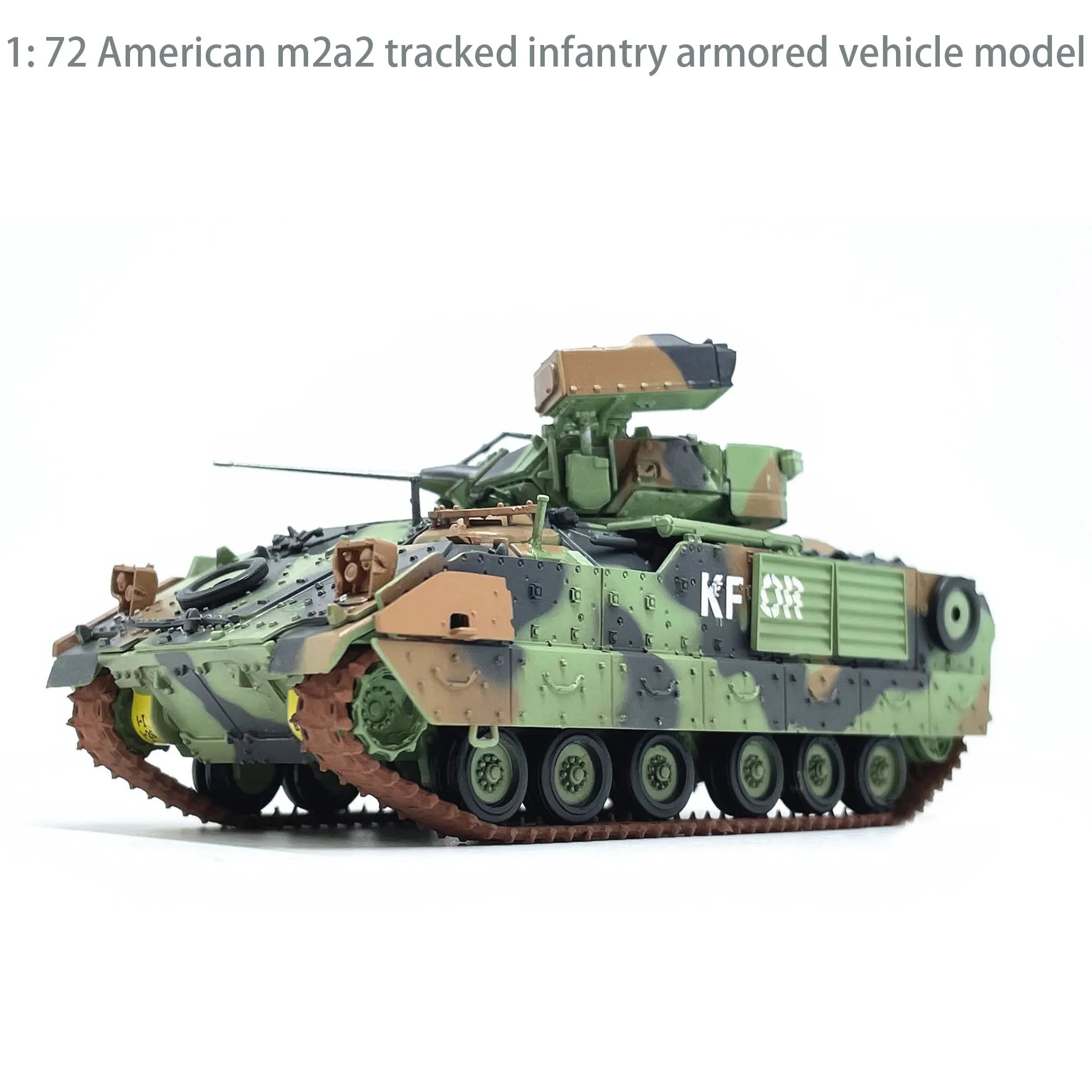 

1: 72 American m2a2 tracked infantry armored vehicle model Finished product simulation 35054