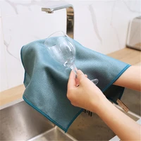3pcs 3030cmmicrofiber cleaning towel absorbable glass kitchen cleaning cloth wipes table window car dish towel rag