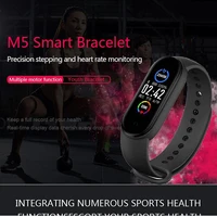 2022 m5 smart watch men women heart rate monitor blood pressure fitness tracker smartwatch sports bracelet clock for xiaomi ios