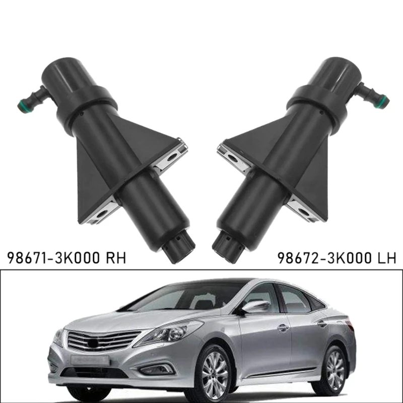 

Car Headlight Washer Nozzle Water Nozzle For Hyundai Azera Sonata 05-09 TG 98671-3K000 98672-3K000