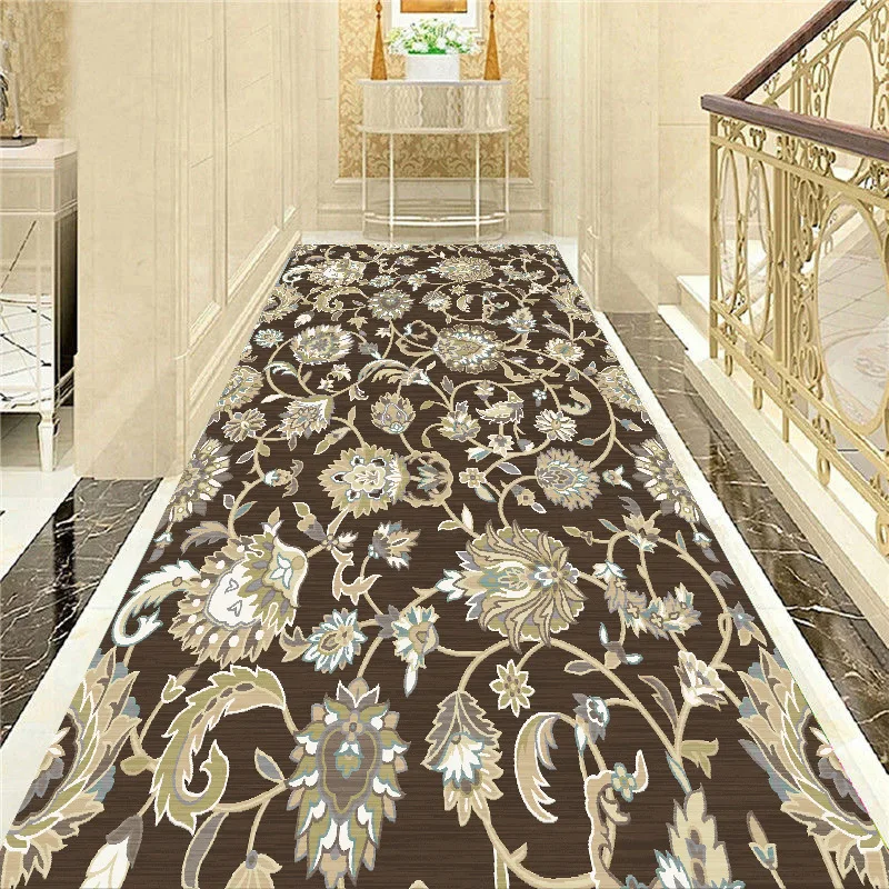 

Minimalist Corridor Carpet Long Hallway Area Rugs Geometric Light Luxury Living Room Kitchen Aisle Mat Room Decor Floor Mats