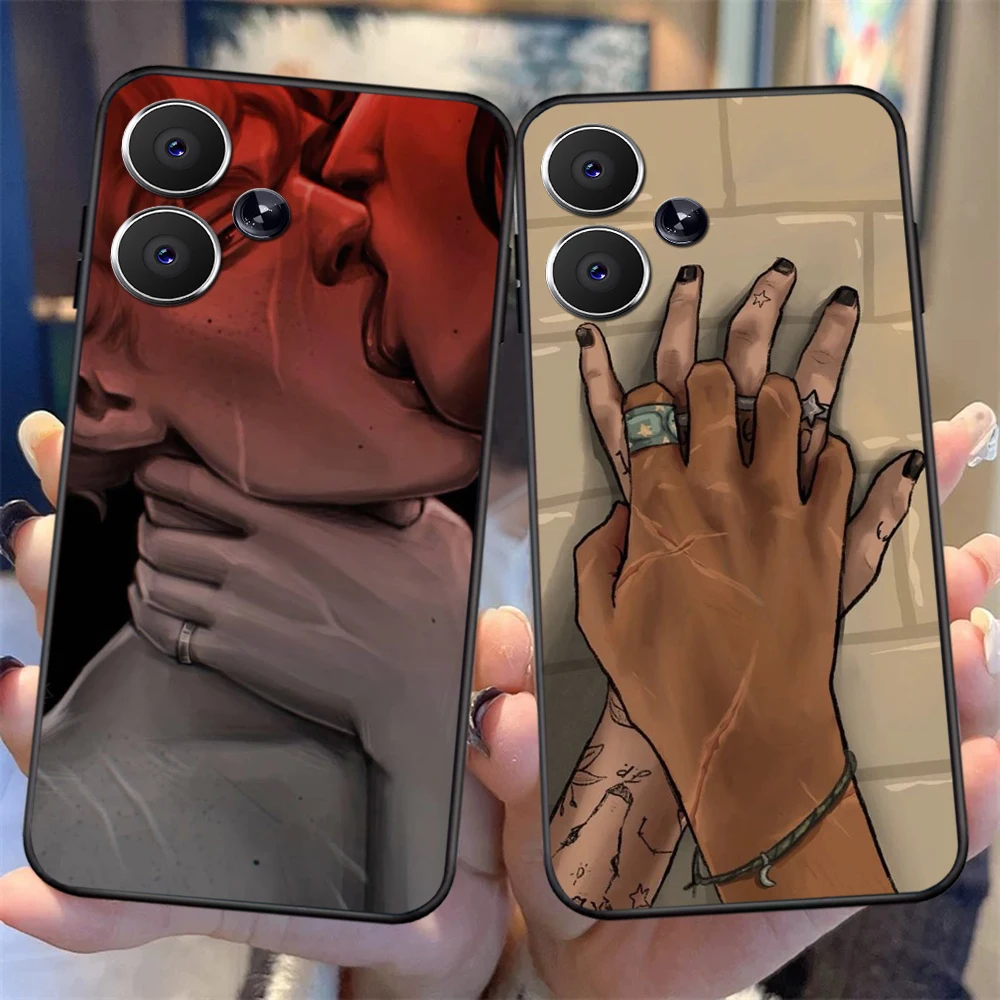 Мягкий защитный чехол для Realme C55 C53 C30S C33 C35 C25Y C21Y C11 Тонкий силиконовый женщин и