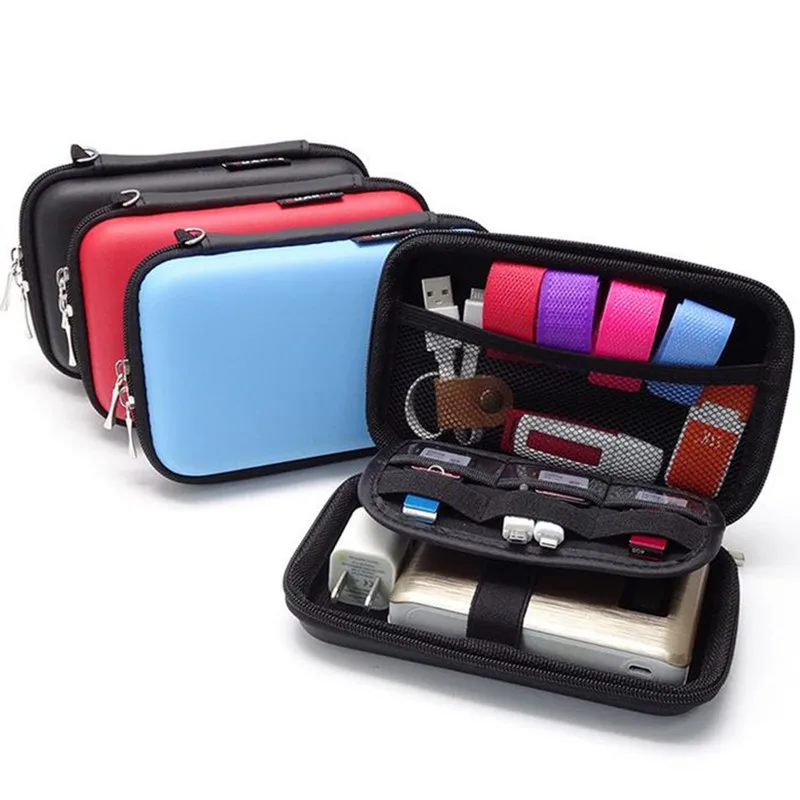 

Travel Bag Mobile Kit Case Digital Gadget Devices USB Cable Data Line Travel Insert Bag Travel Set Gadget Bag