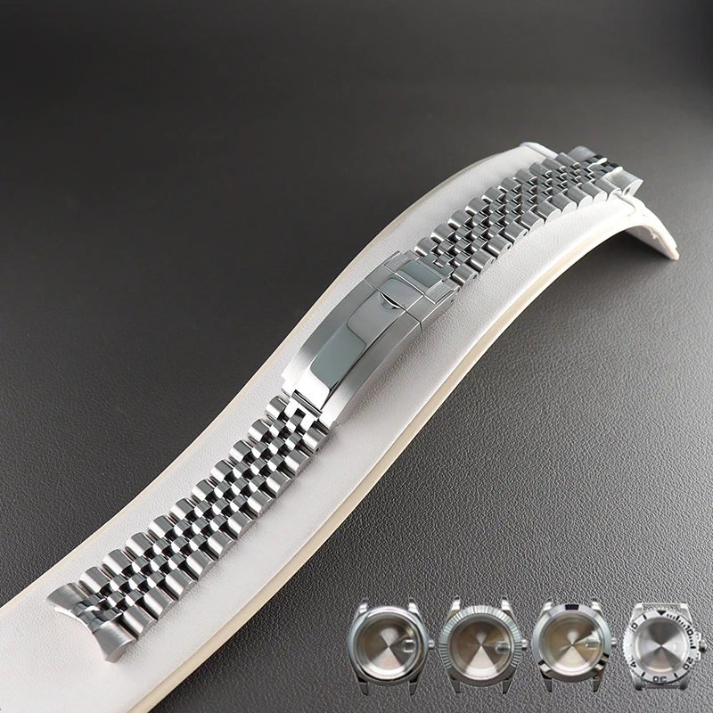 

Ремешок 20 мм из нержавеющей стали FEIYASHI, мужские часы, ремешок, браслет, аксессуары, браслет для 40 мм, аксессуары