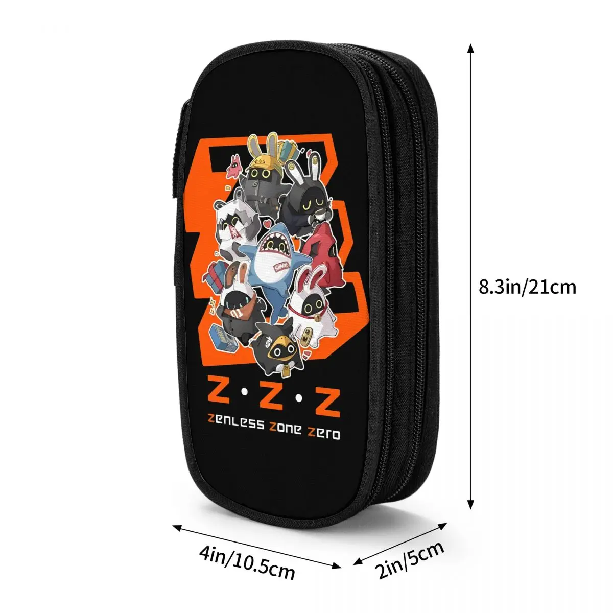 Zenless Zone Zero BANGBOO оранжевая фоторучка, коробка для ручек, сумка для девочек и мальчиков, большое хранение, школьные принадлежности, косметические пеналы (art.: 3920c8fa98705) - 3920c8fa98705