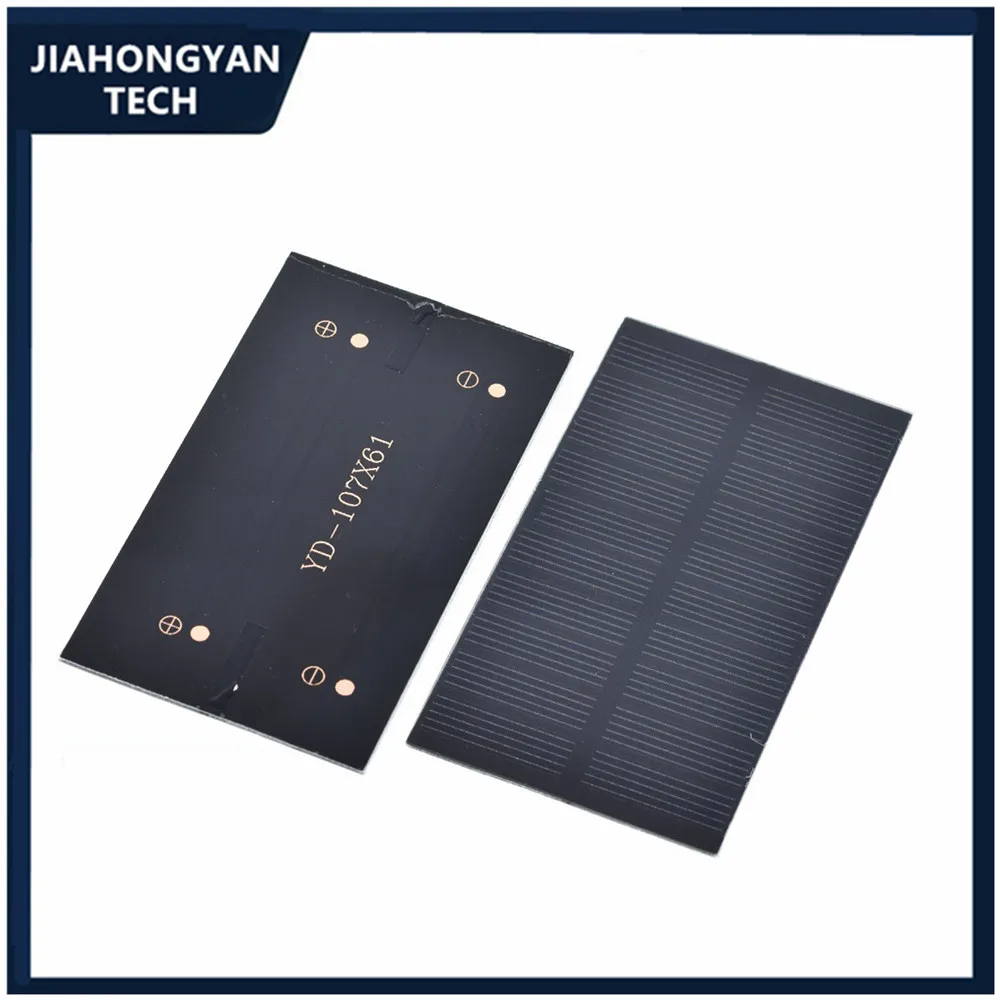 Solar Panel 1W 5V 107*61*2MM Monocrystalline Silicon  Laminate DIY