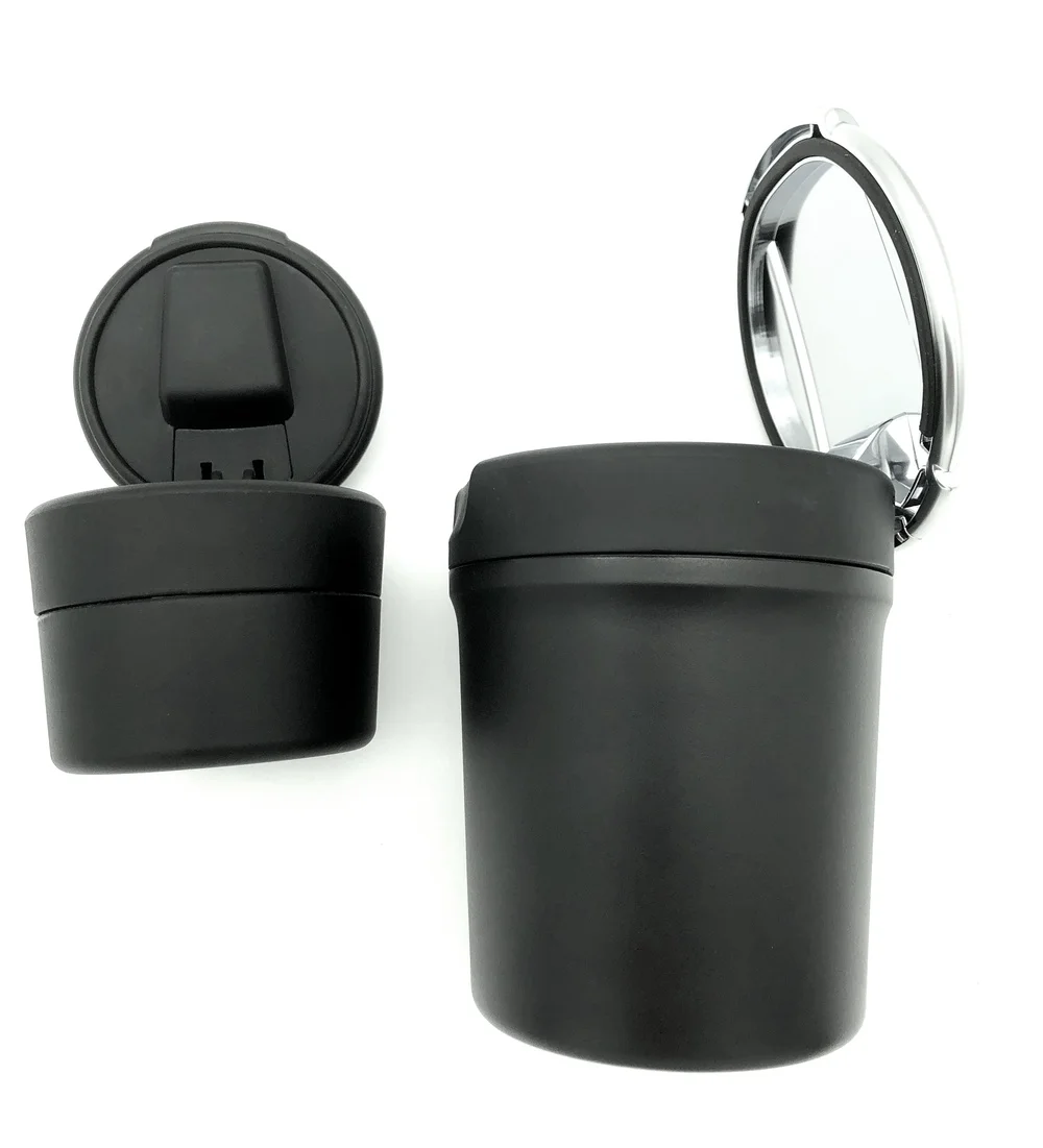 Оригинальная пепельница коробка для хранения хромированная мусорная Audi A3 A4L A5 A7 Q3