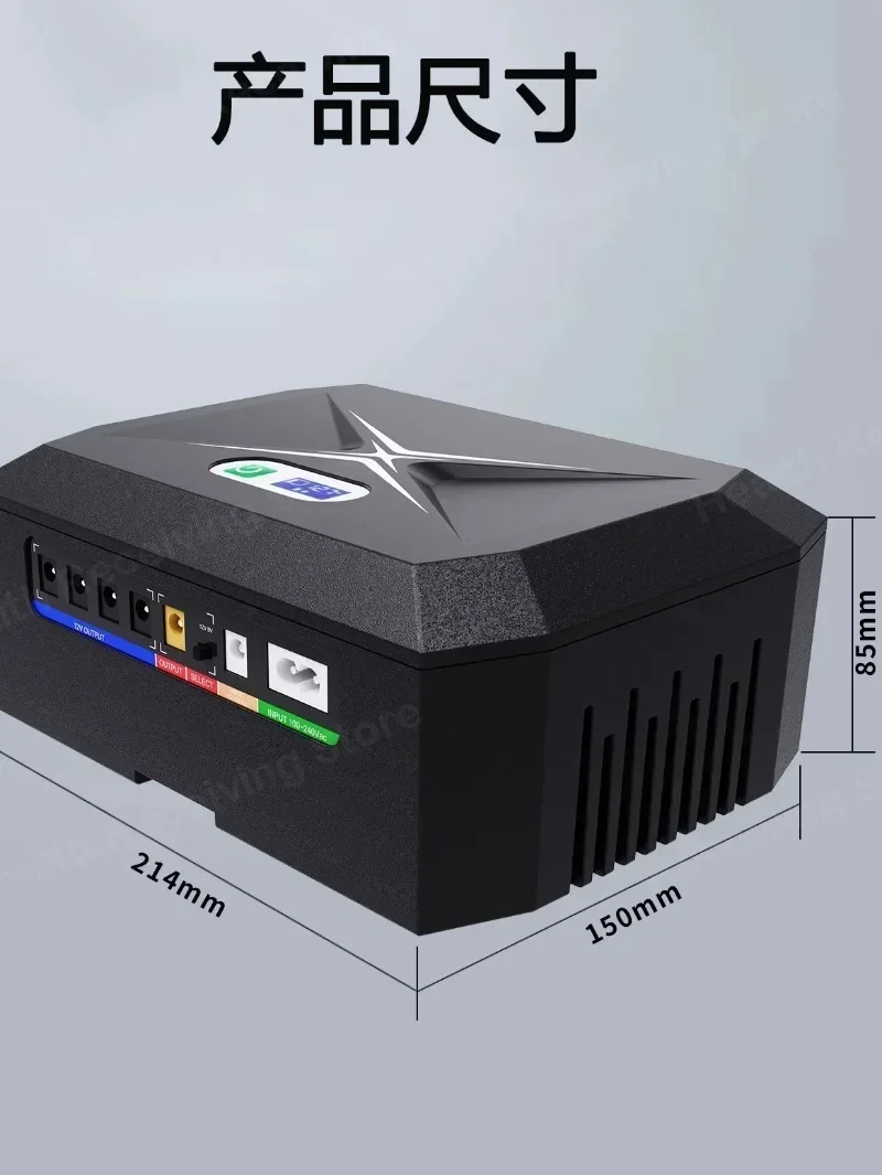 Minicámara módem премиум класса enrutador 60W 17600-20800MAh Fente alimentación ininterrumpida CC UPS