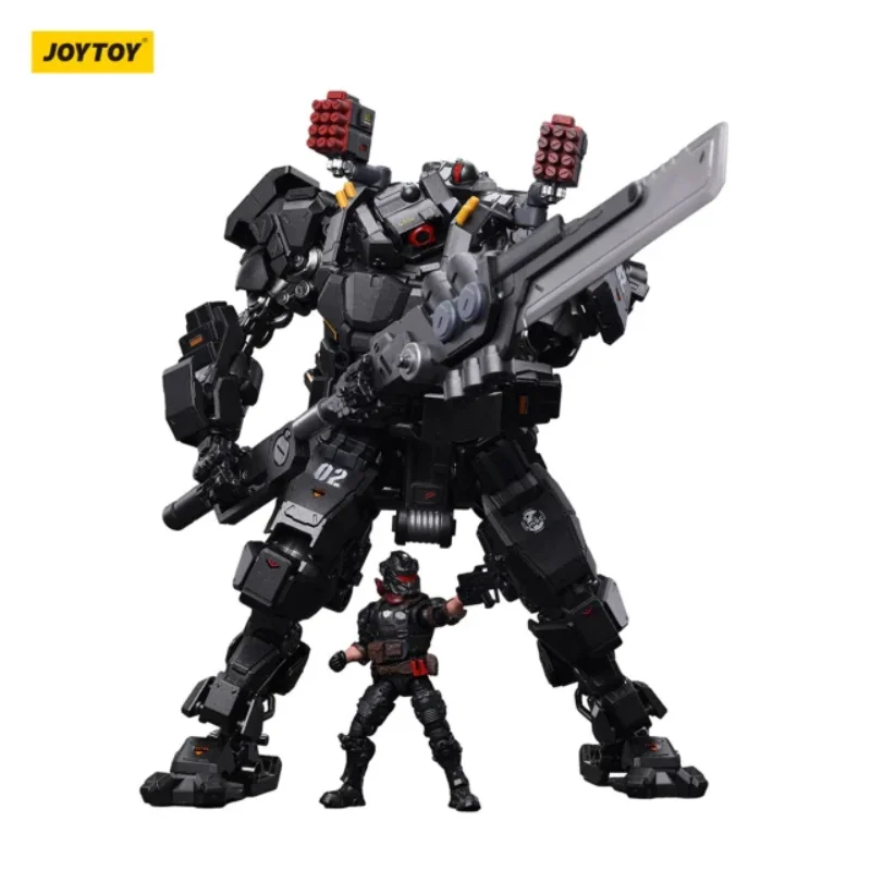 Фото Коллекционная подвижная модель-игрушка JOYTOY 1/18 «Битва за звезды: Экспедиционные силы Сорроу» — Меха-тиран 02, научно-фантастический меха-робот №2