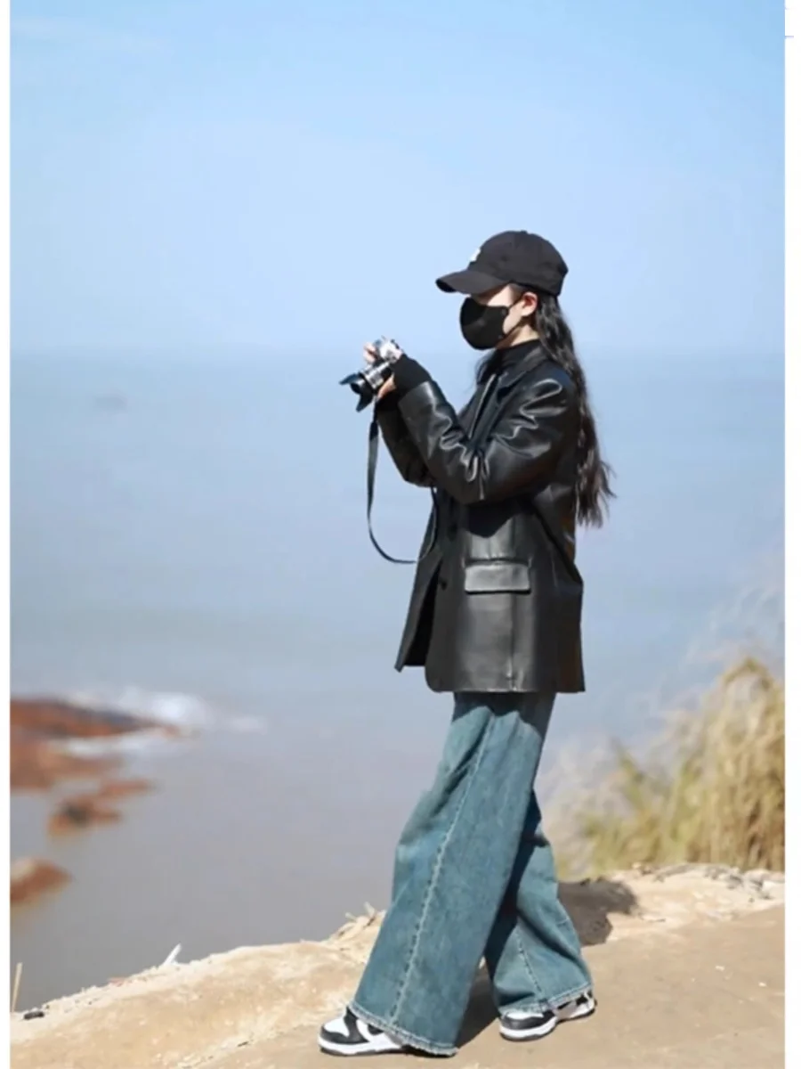 Осень 2024 новинка этого года популярный маленький костюм топ весенняя мода пальто