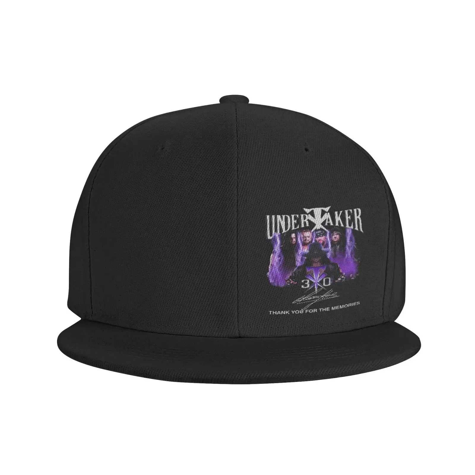 

Undertaker Signature 30 Years Memories 496 Flat Brim Sun Hat Beret Beret Men Beach Bucket Hat Men'S Berets Cowboy Designer Hat