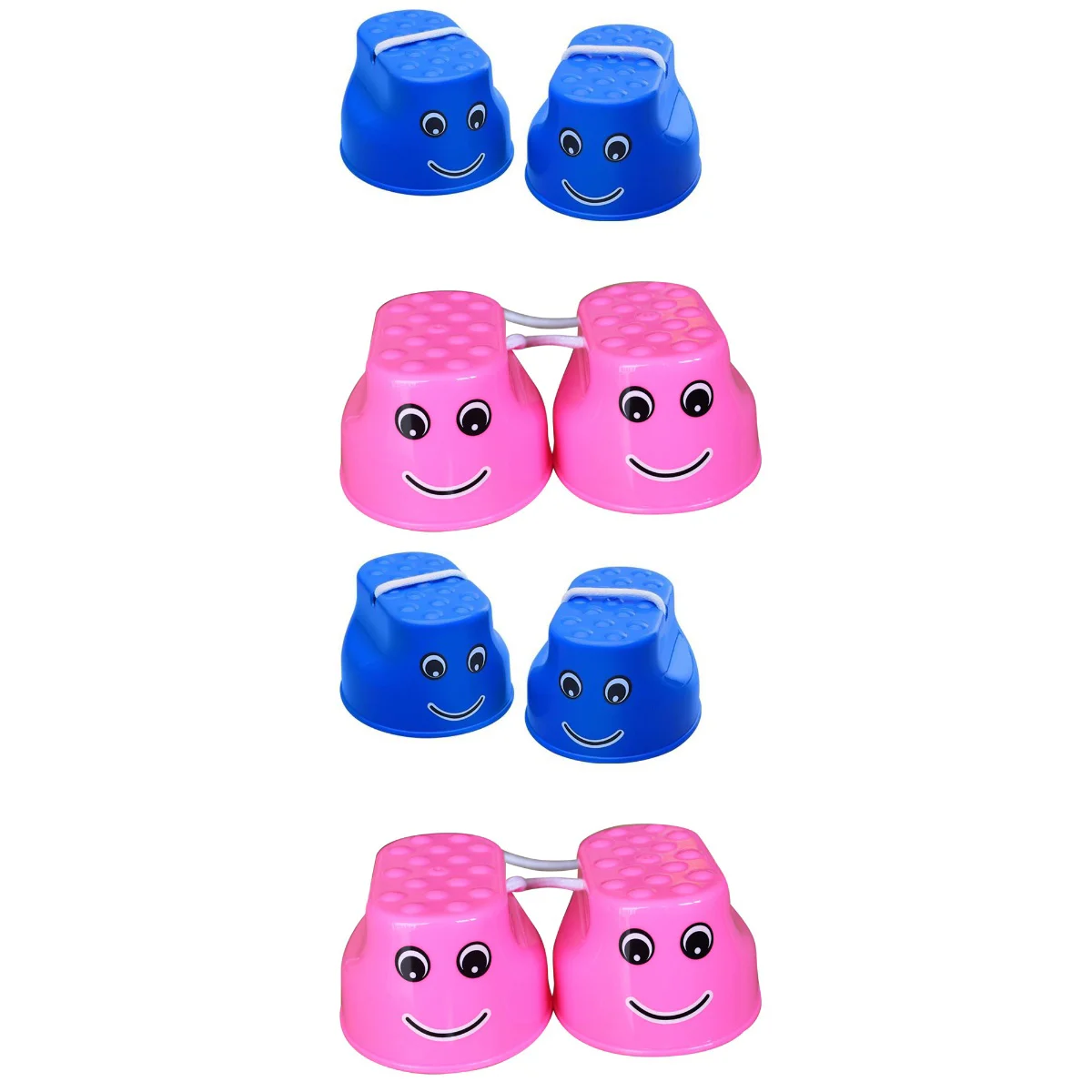 

8 pcs Stilts Toys Sensory Training Stilts Equipment Children Kids Outdoor Games Early Education Balance Ability Developing Toys