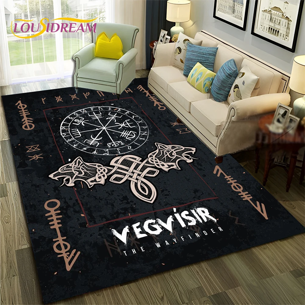 

LOUSIDREAM скандинавский ковёр Odin Valhalla Valknut