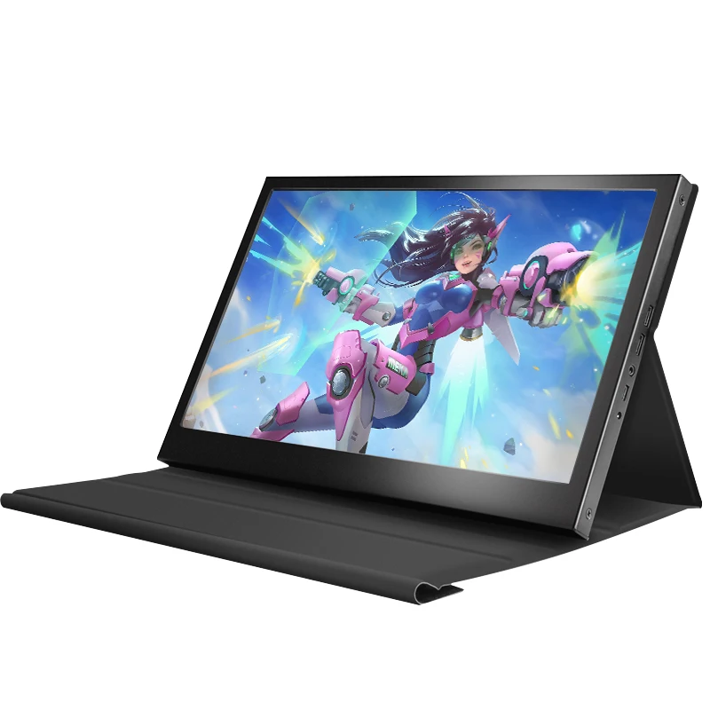 

Портативный монитор 13,3 дюйма Full HD 1920x108 0 IPS с динамиком USB 5 в 2 а Стандартный HDMI DC 12 В 2 а для ноутбука ПК компьютера переключатель