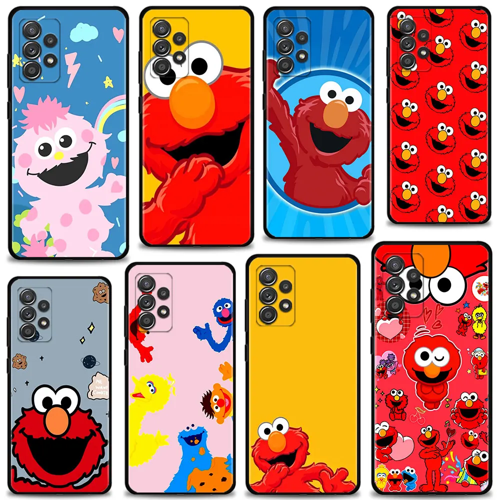 

Casing For Samsung A52 A51 A02s A21s A41 A71 A72 A32 4G A31 A12 A33 A22 A73 A52s 5G A53 A03s A13 Phone Case Sesame Street