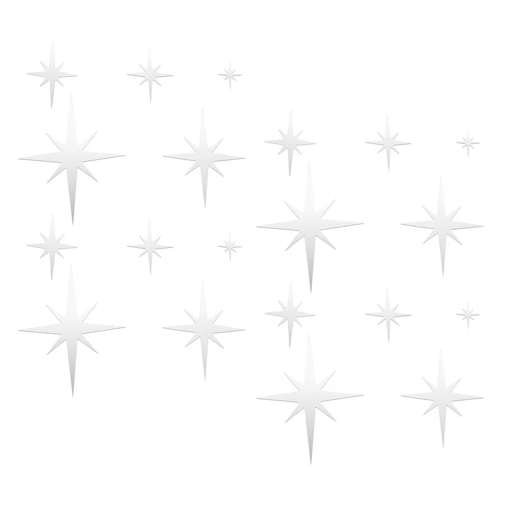 

1 Set of Delicate Wall Stickers Multi-function Wall Decals Household Wall Decors Room Accessory