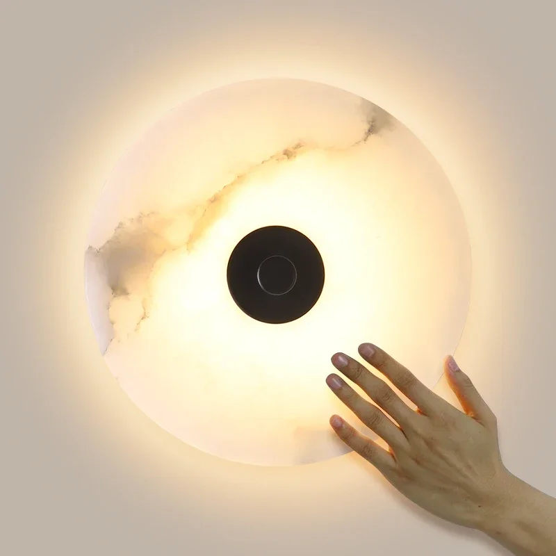 Круглая светодиодная настенная лампа с подсветкой