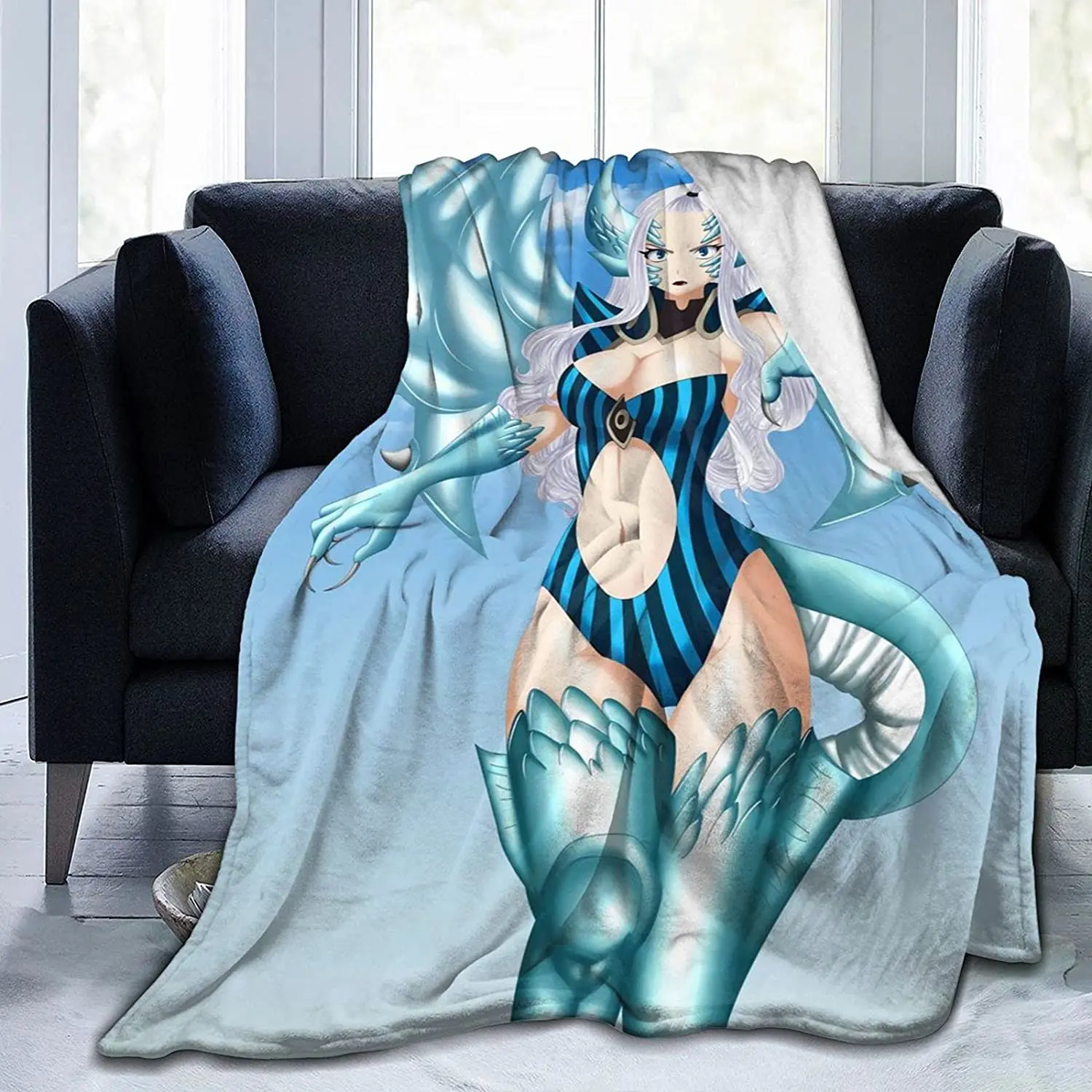 

Mirajane Strauss Fluffy Soft and Comfortable Blanket, Anime Warm Embrace of Sympathy