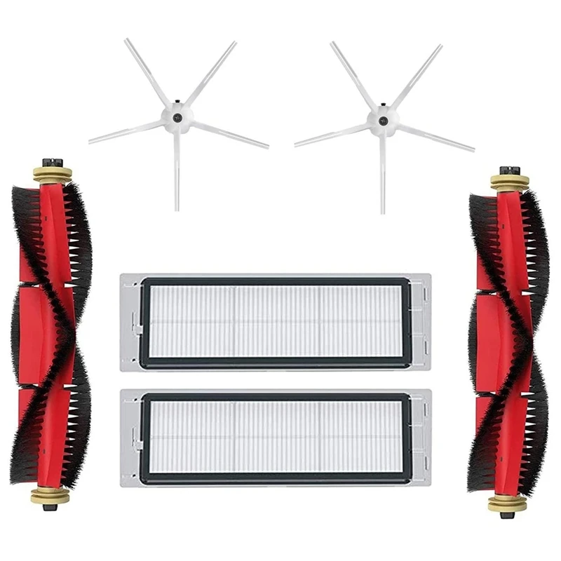

Hepa Filter Main Brush Side Brush for Xiaomi Roborock S50, S51, S55 S5Max, S6 & S6 MaxV Vacuum Cleaner Spare Parts