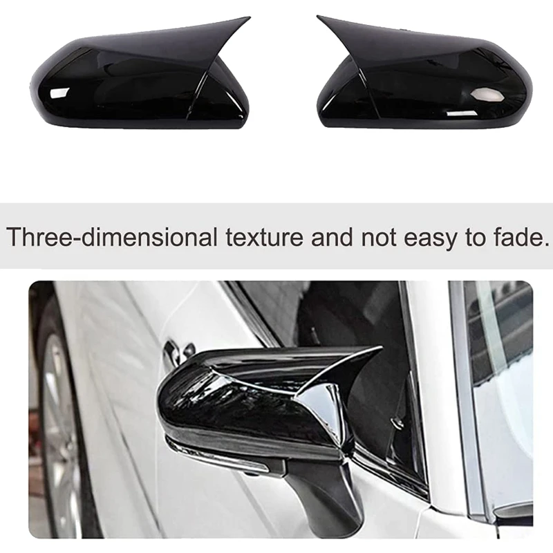 

For-Toyota Camry 2018 2019 2020 2021 Car Rearview Mirror Cover Side Reversing Mirror Case