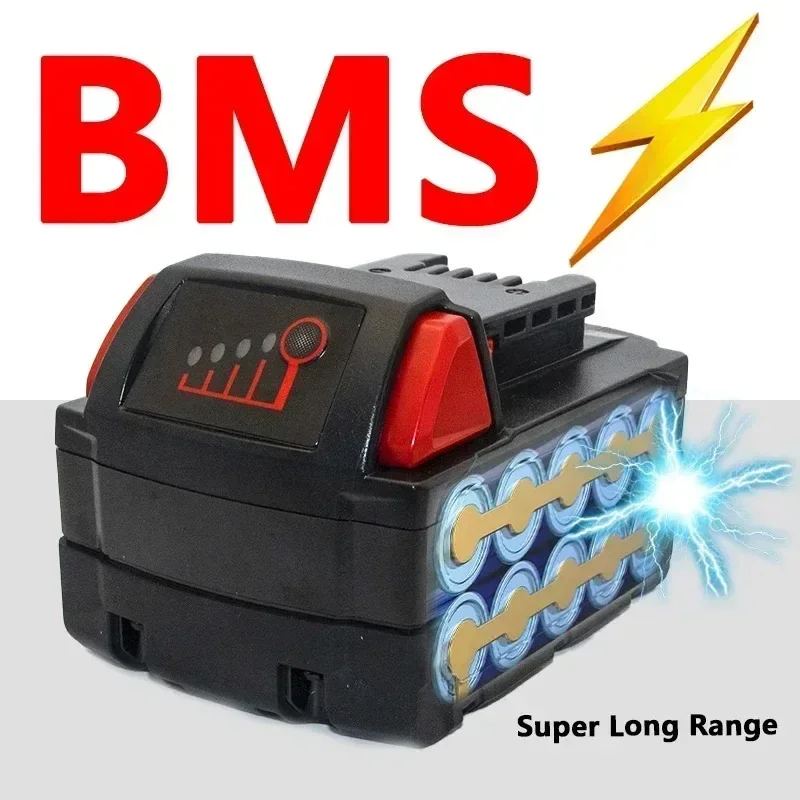 Литиевая батарея для Milwaukee 18V M18 XC запасная деталь 12 0 Ач f8-11-1860 48-11-1850 48-11-1840 48-11-1820