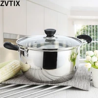 Stainless Steel Pan Multi Purpose Cooking Pots With Double Bottom Non Stick Cookware Pots Use Home Kitchen Appliances Saucepan