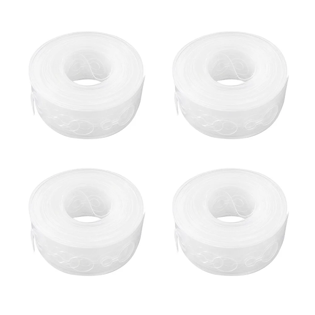 

5 Pcs 5M Dual Holes Plastic Balloon Chain Tape Arch Connect Strip for Wedding Birthday Party Decor Garland Streamer Balloons
